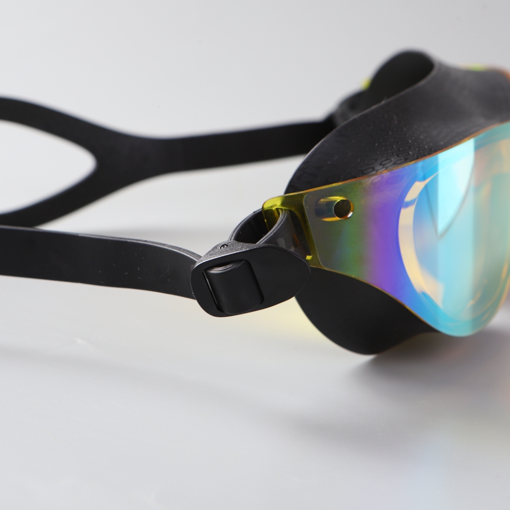 Large Frame Adult Swimming Goggles Waterproof and Anti-Fog Optical 