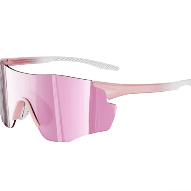 Rimless Frame UV400 Running Cycling Sport Sunglasses Lightweight Mountain Bike Glasses