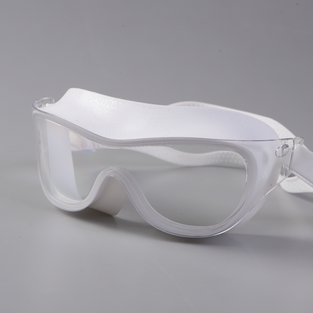 Large Frame Adult Swimming Goggles HD Anti-fog PC Lens 