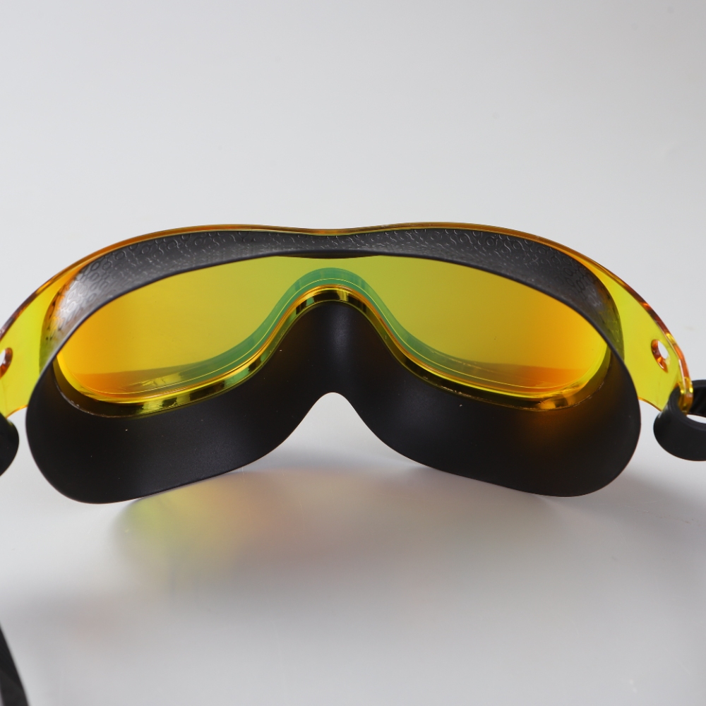 Large Frame Adult Swimming Goggles Waterproof and Anti-Fog Optical 