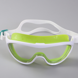 Large Frame Adult Swimming Goggles HD Anti-fog PC Lens 