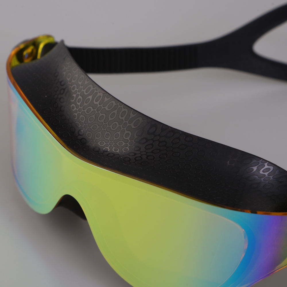 Large Frame Adult Swimming Goggles Waterproof and Anti-Fog Optical 